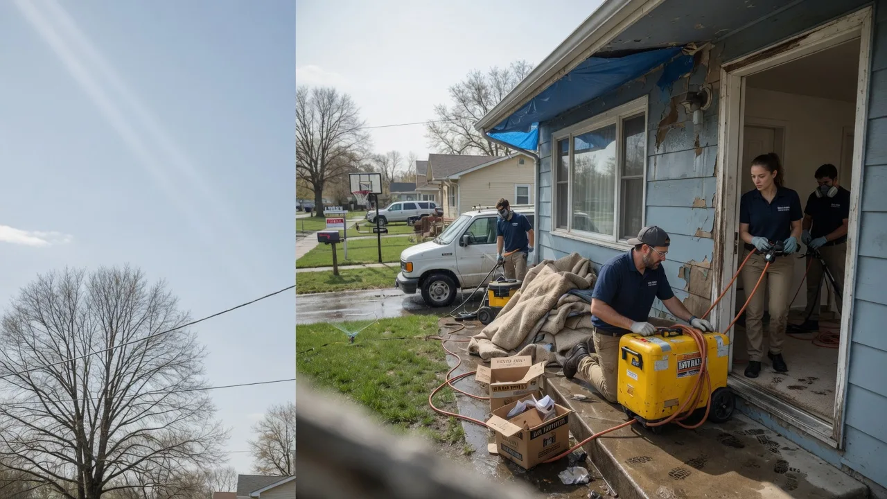 Basement Flood Cleanup in Thayne, WY near me